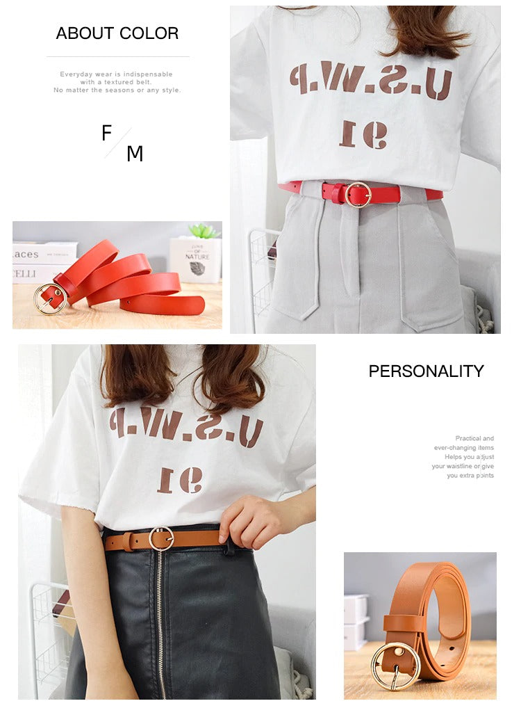 Women Belts Leather