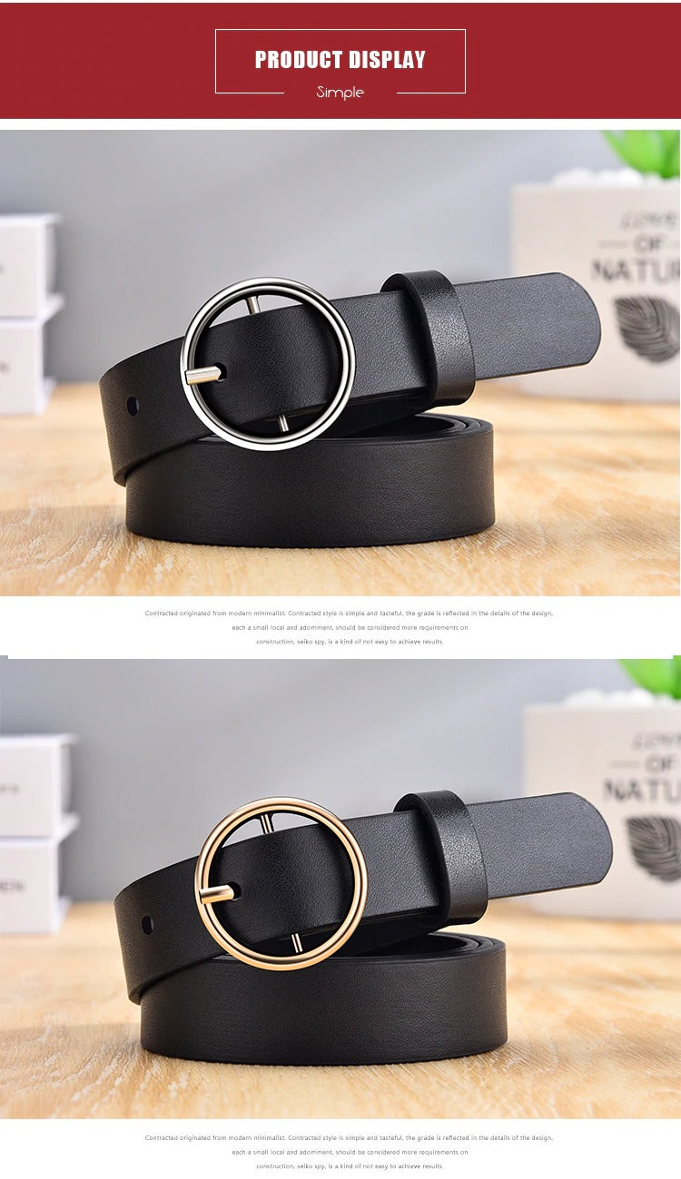 Women Belts Leather
