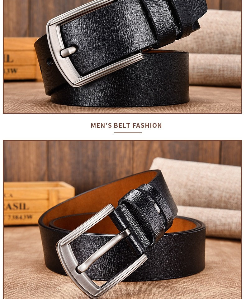 Genuine Leather luxury Strap Male Belts