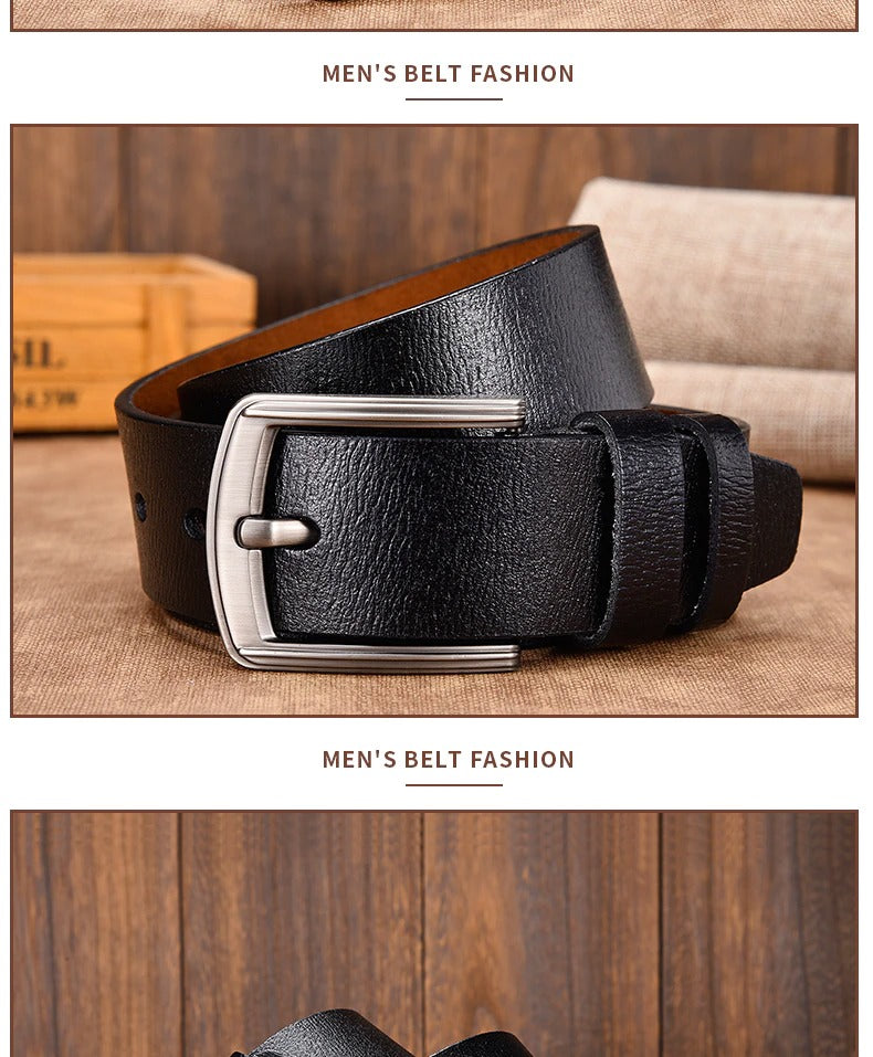 Genuine Leather luxury Strap Male Belts