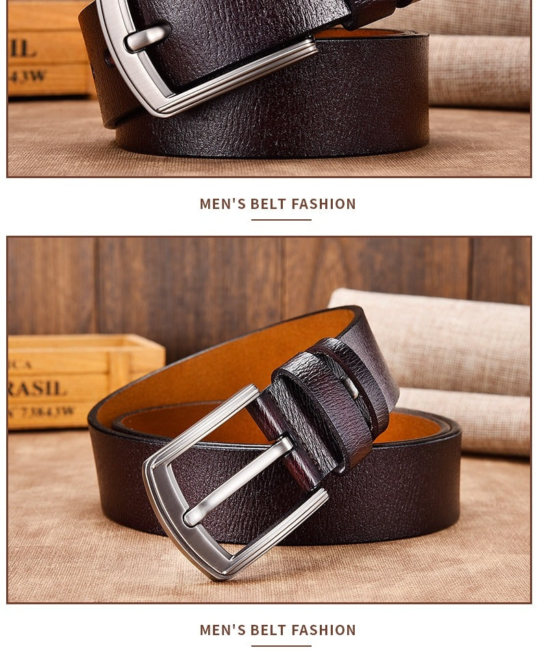 Genuine Leather luxury Strap Male Belts