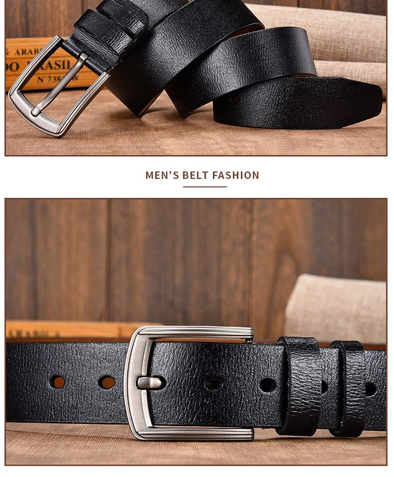 Genuine Leather luxury Strap Male Belts