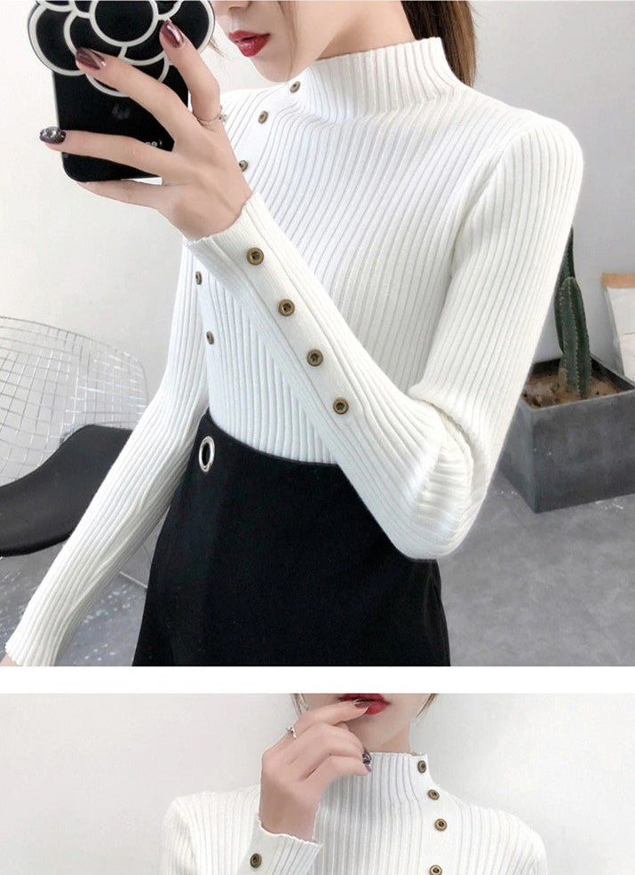Knitted Slim Sweaters Women