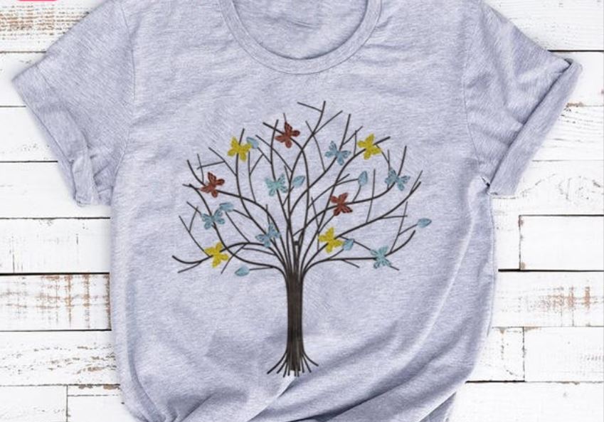 Women Butterfly Summer T-Shirts