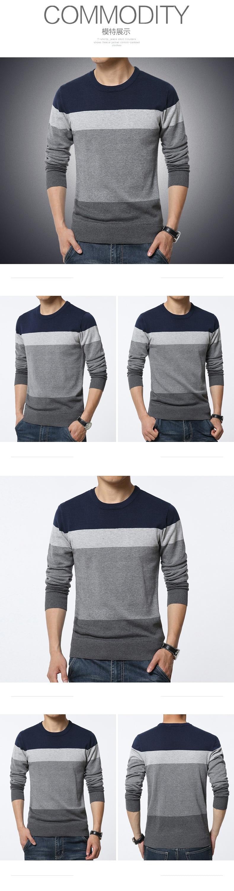 Men Sweaters Slim Fit