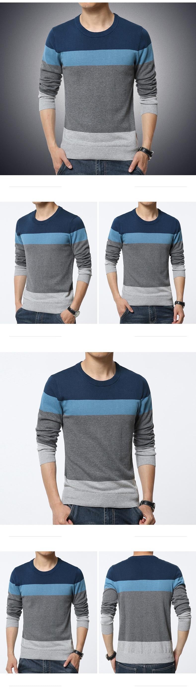 Men Sweaters Slim Fit