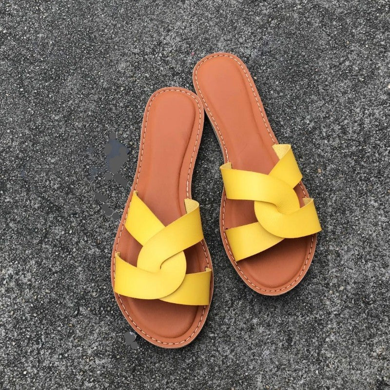 Women Summer Sandals Leather