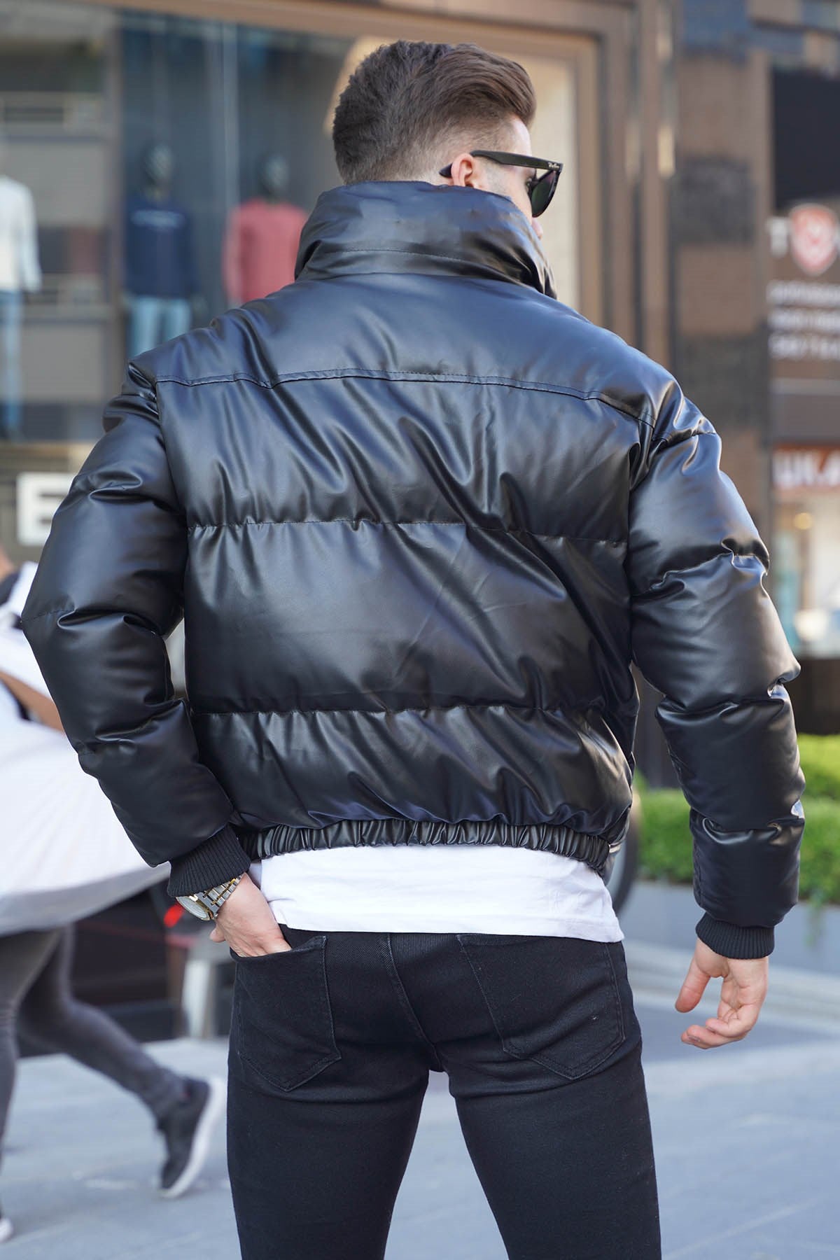 Black Inflatable Coat 5632