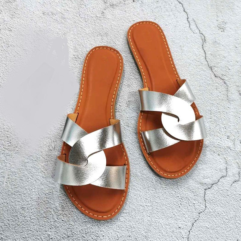 Women Summer Sandals Leather