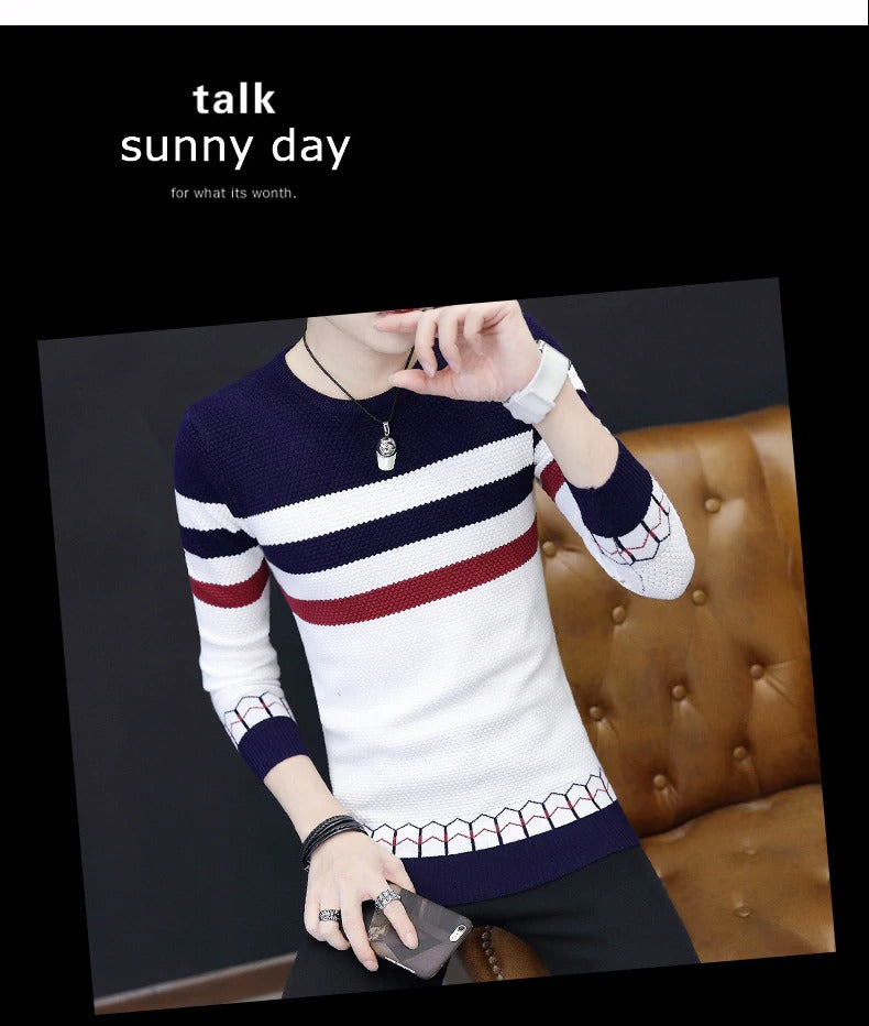 Casual Men Sweater Slim Fit