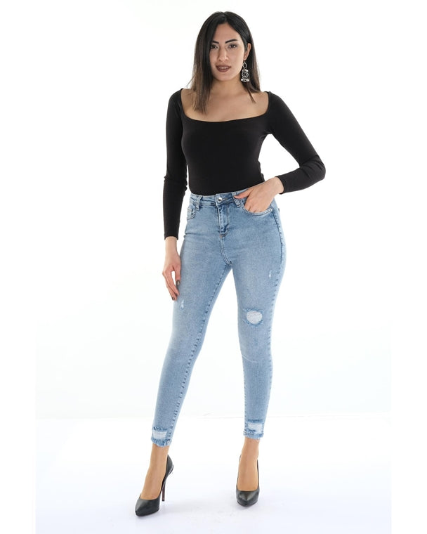 Hit Me Up High Waist Casual
