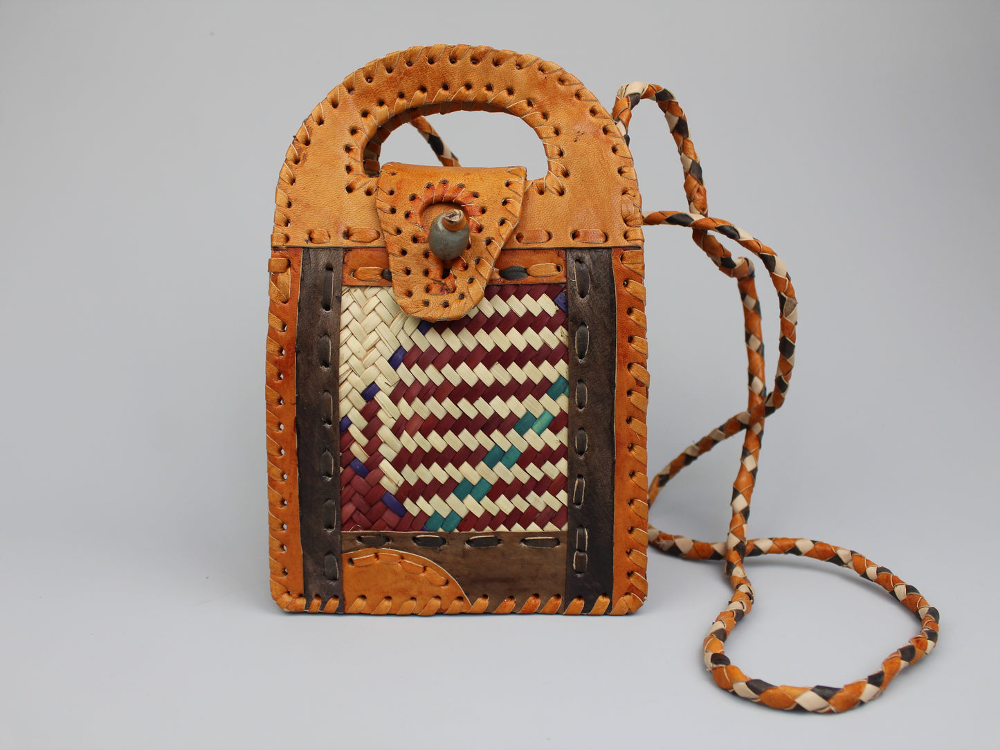 Handbag with Shoulder strap - Handmade