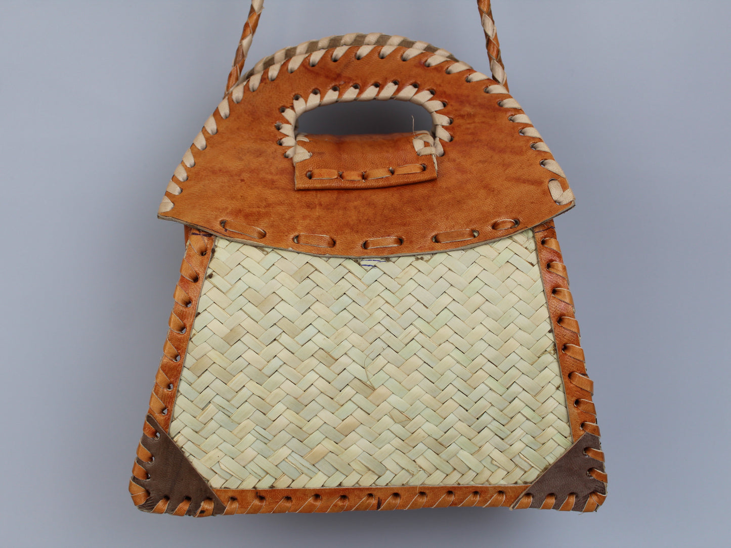 Handbag with shoulder strap - Handmade