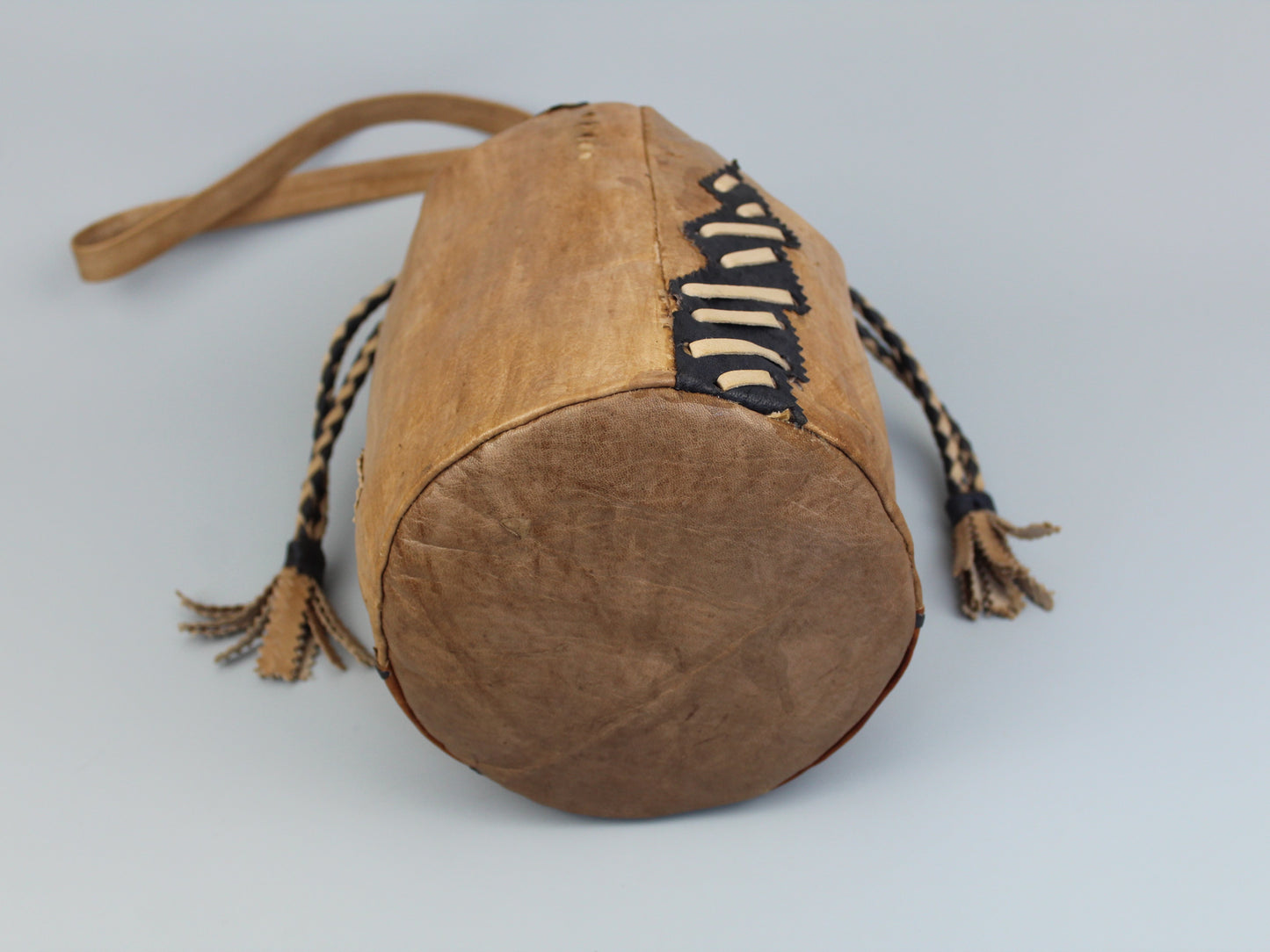 Handmade Bucket Bag Leather