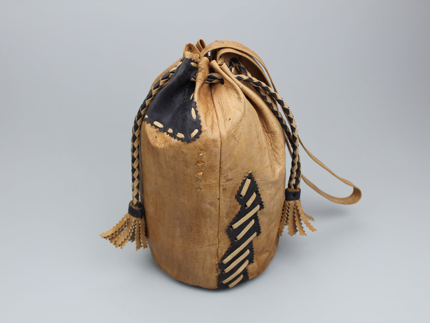 Handmade Bucket Bag Leather