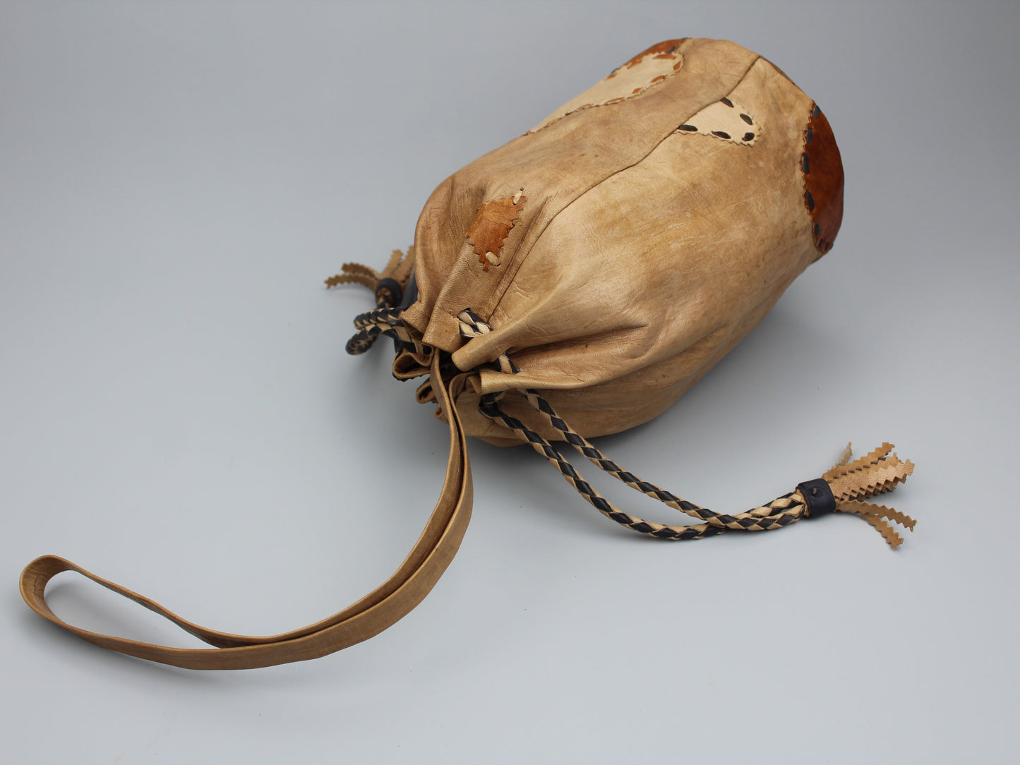 Handmade Bucket Bag Leather