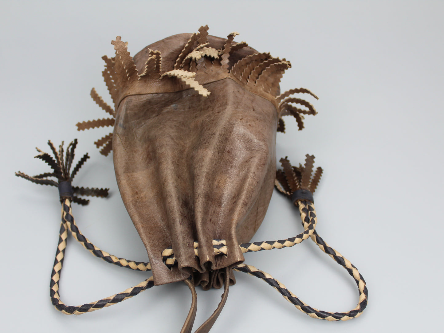 Bucket Bag Leather - Handmade