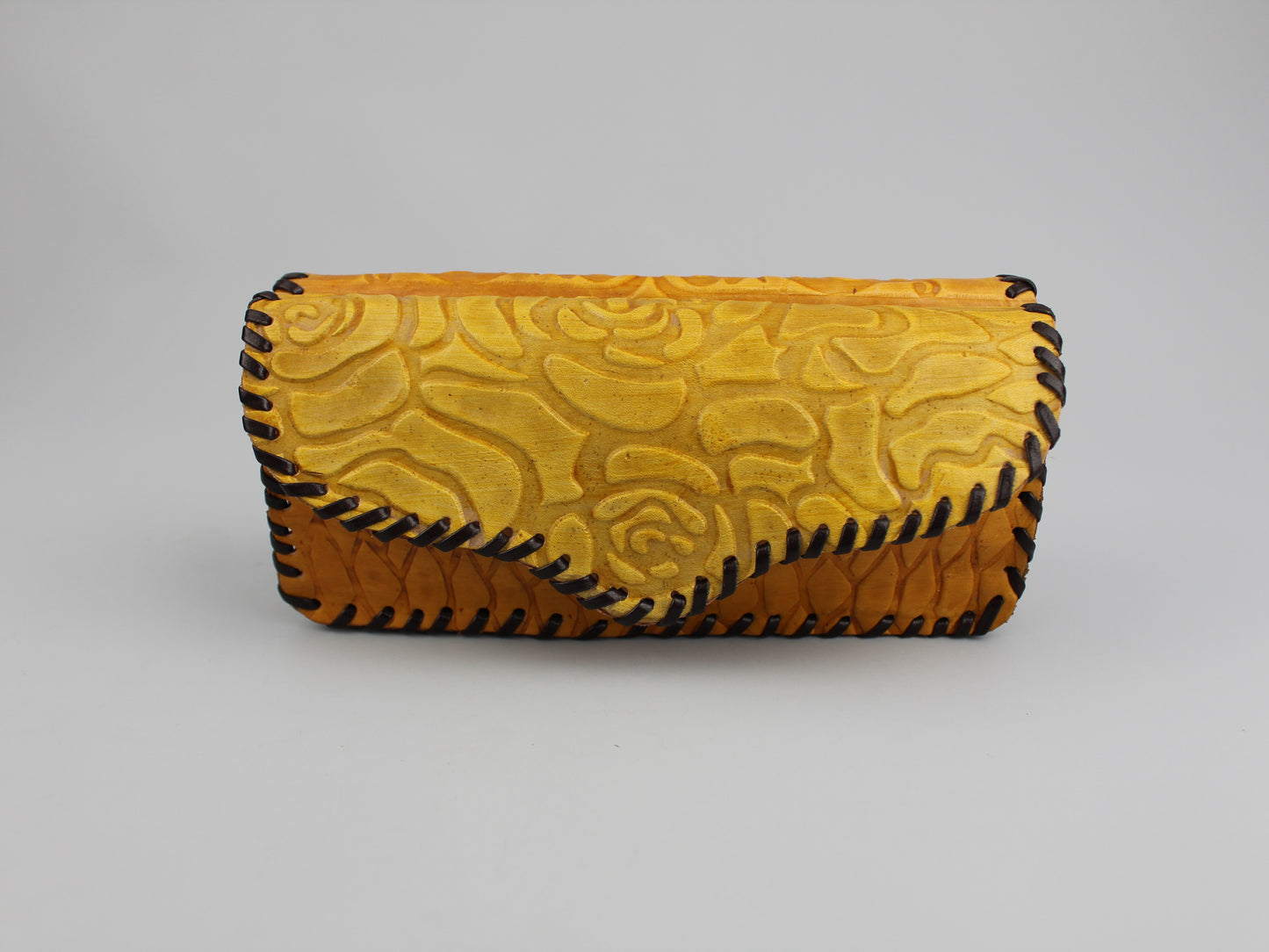 Purse - Multicolored Leather Purse - Handmade