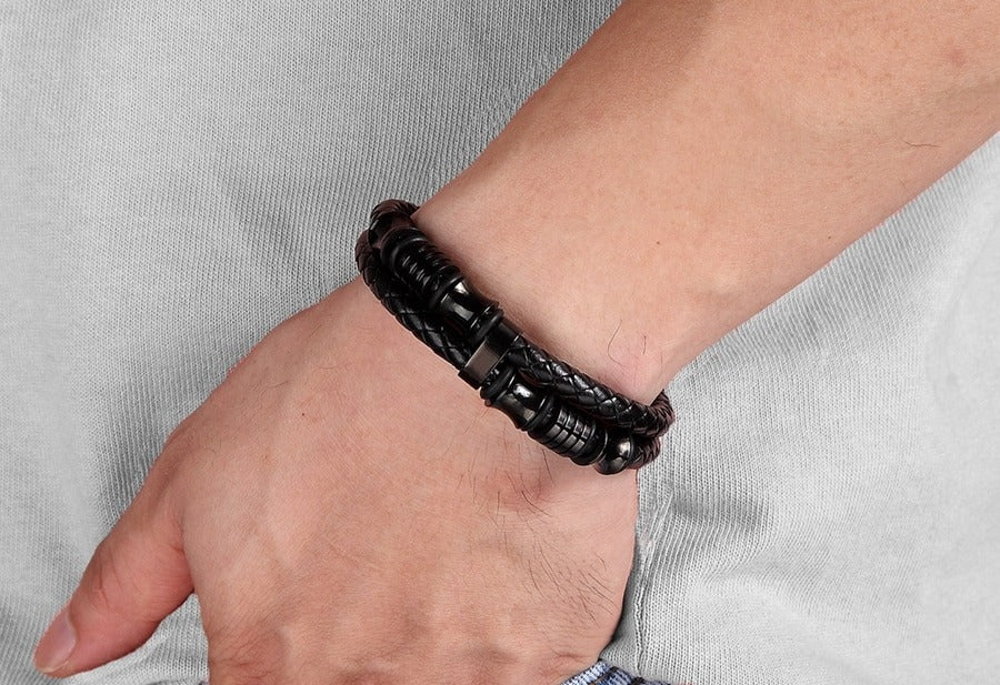 Men Genuine Leather Bracelet