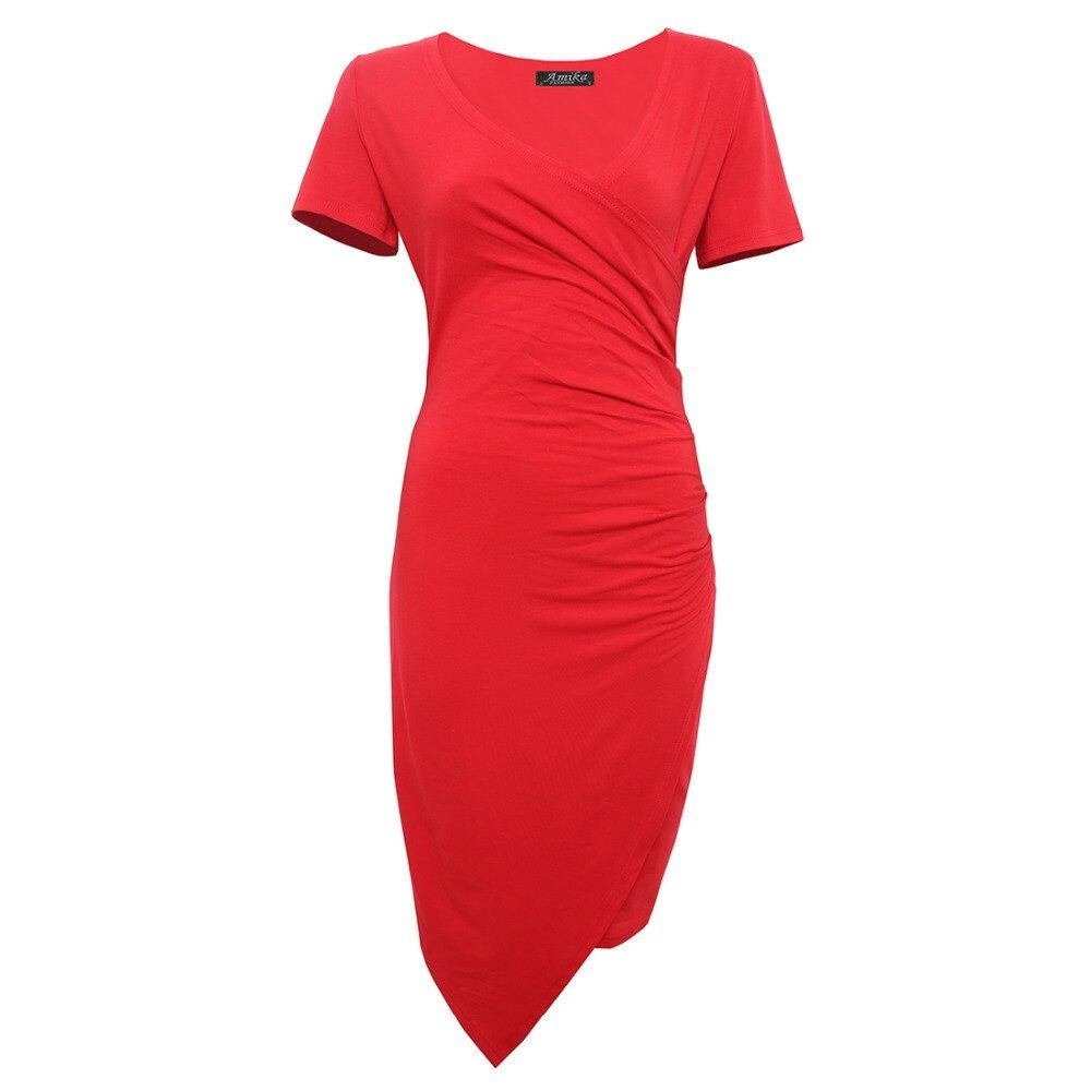Fashion V-neck Women Dresses