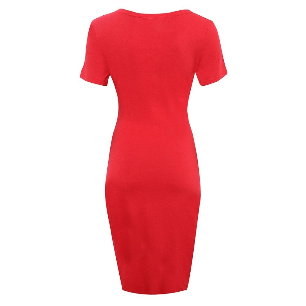 Fashion V-neck Women Dresses