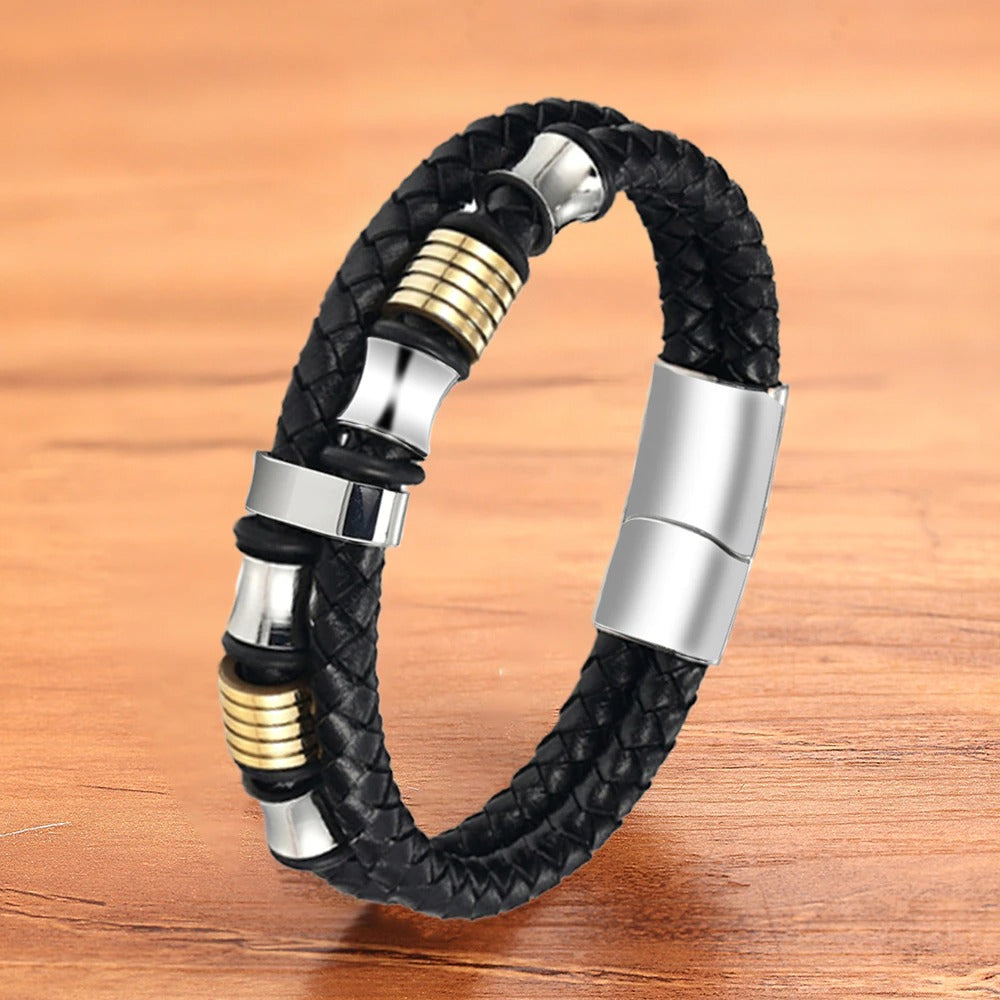 Men Genuine Leather Bracelet