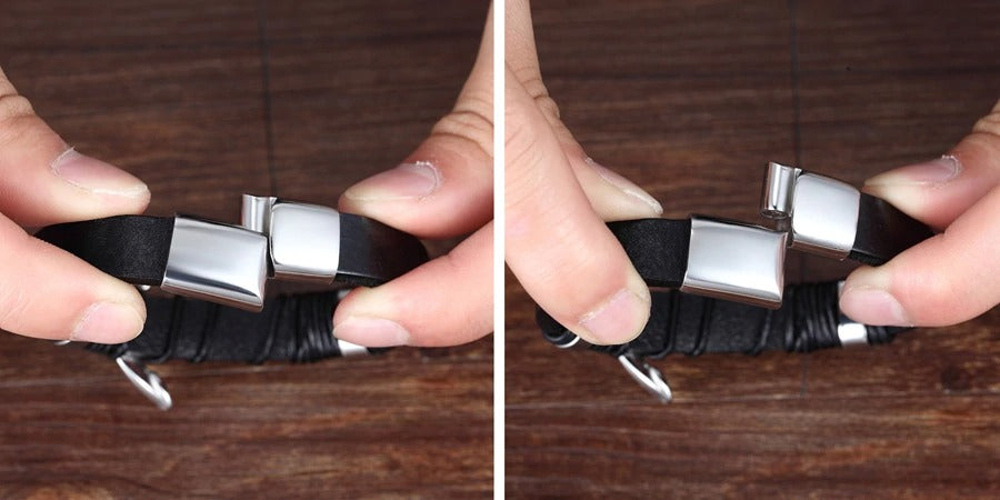 Men Genuine Leather Bracelet