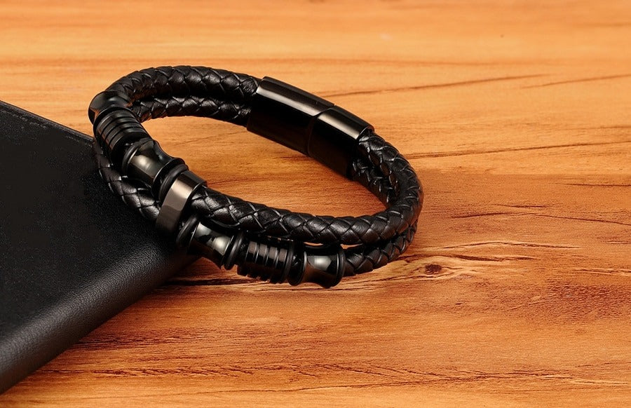 Men Genuine Leather Bracelet