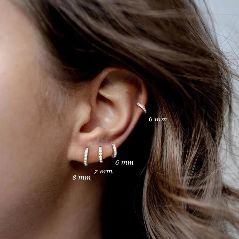 Sterling Silver Earrings For Women/Men