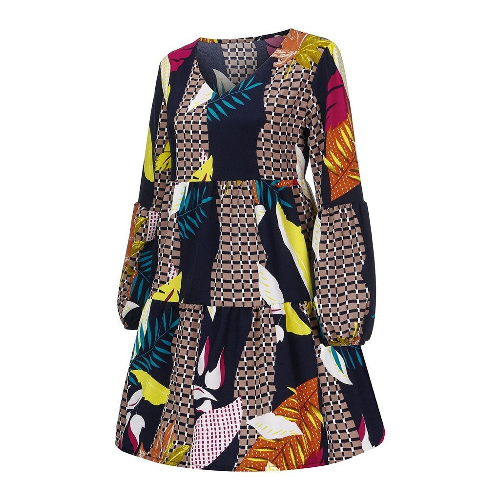 Comfy Woman Dress Casual
