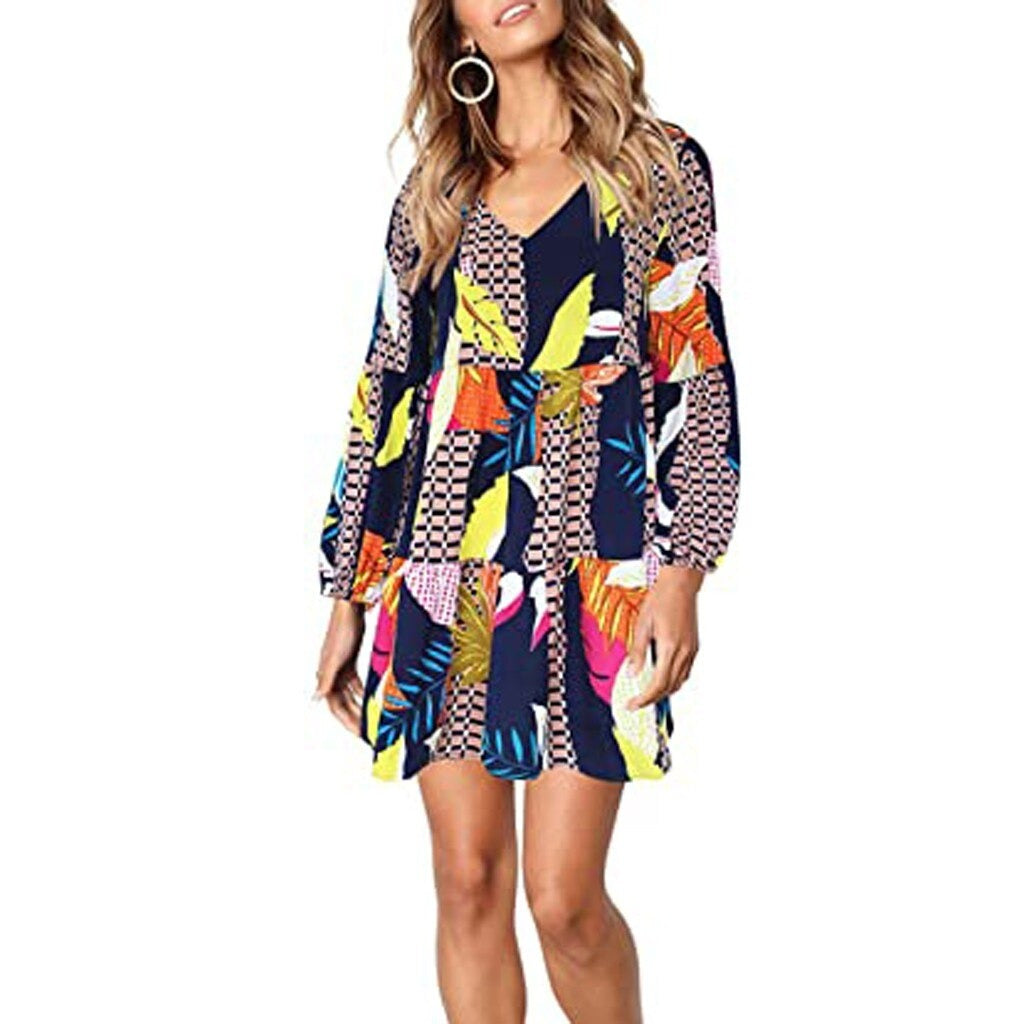 Comfy Woman Dress Casual