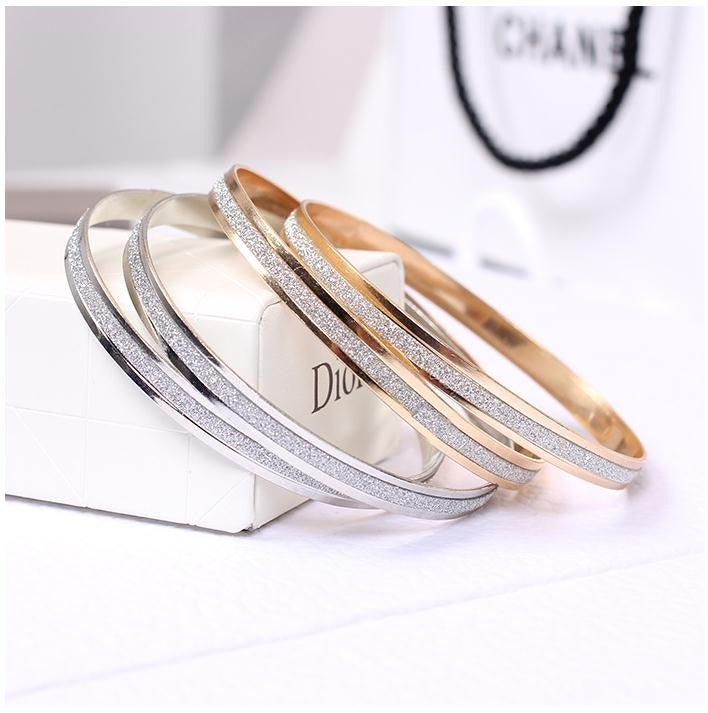 Fashion Rose Gold Bracelets 2pcs/set
