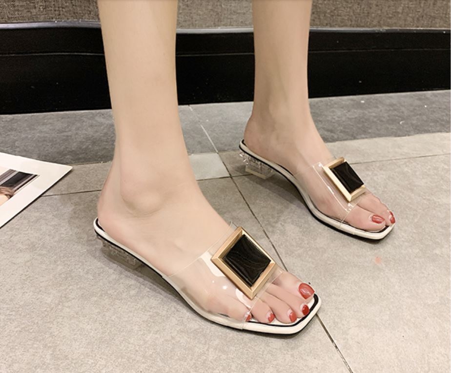 Fashion Heels Summer Shoes Woman