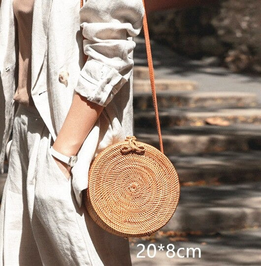 Handmade Straw Women Bags Summer
