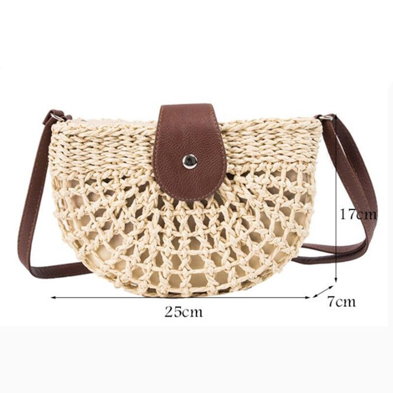 Handmade Straw Women Bags Summer