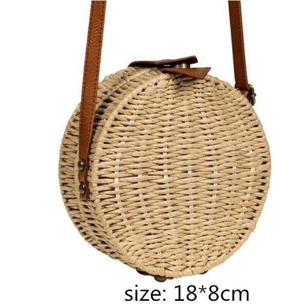 Handmade Straw Women Bags Summer