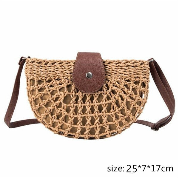Handmade Straw Women Bags Summer