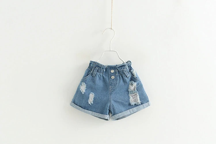 Girls T-shirt+ Jeans Clothing Set