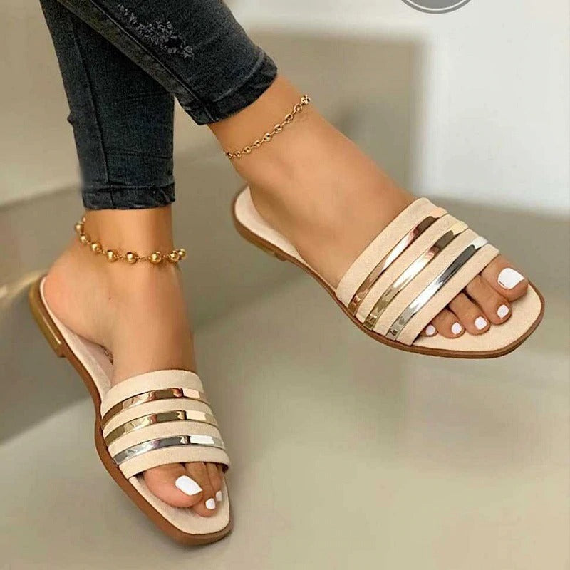 Women Shoes Flat Slippers Summer Sandals