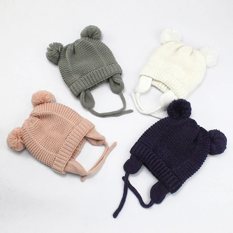 Warm Baby Girl Hat Beanie