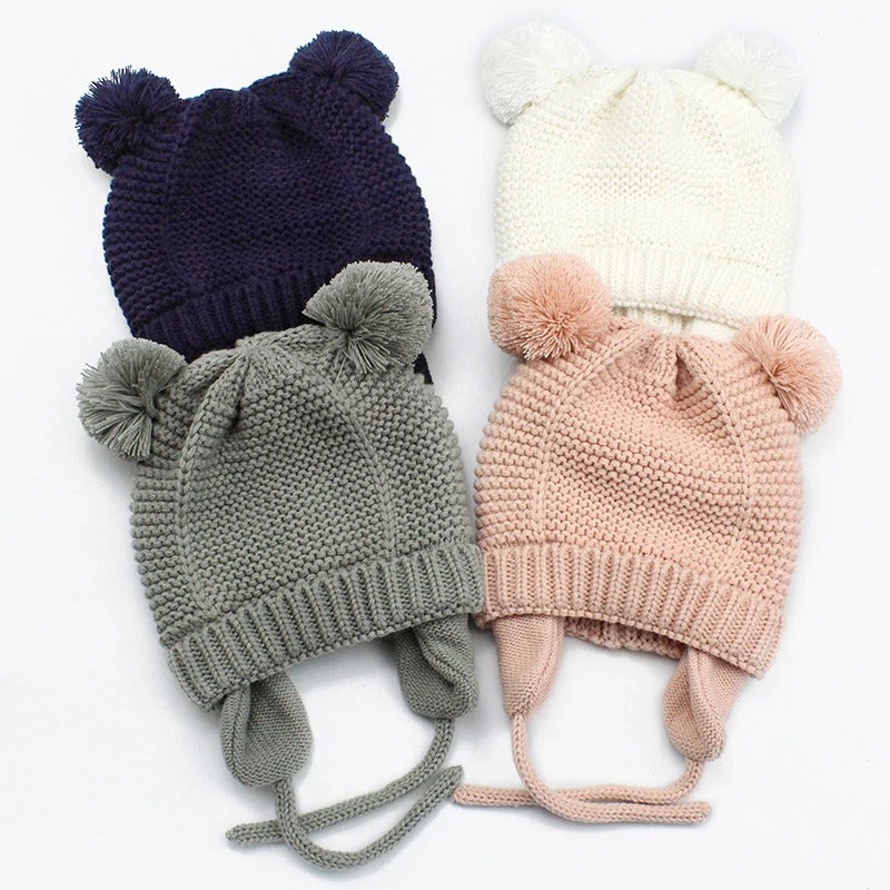 Warm Baby Girl Hat Beanie