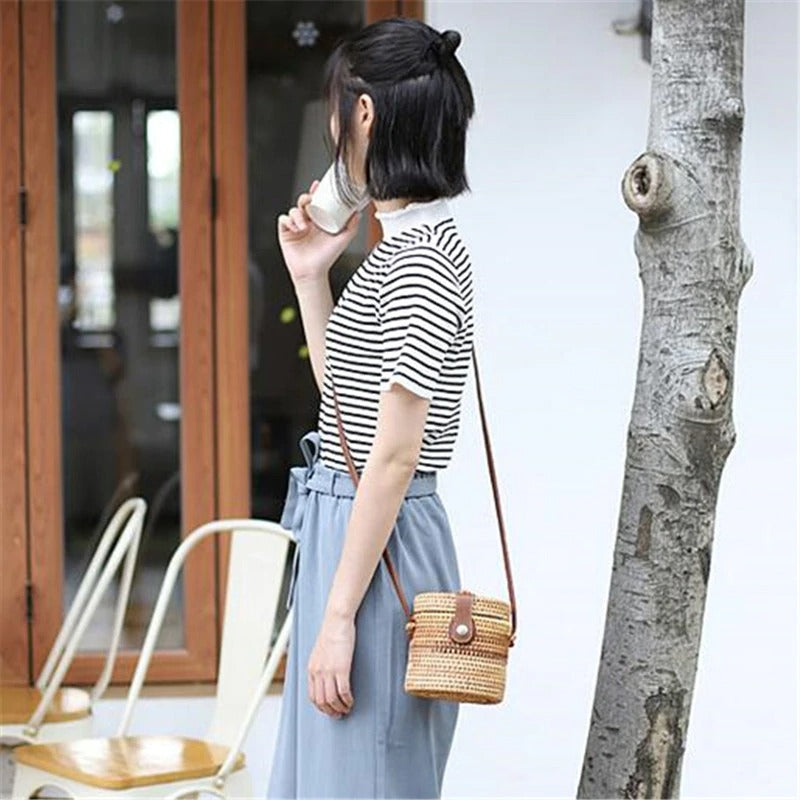 Handmade Straw Women Bags Summer