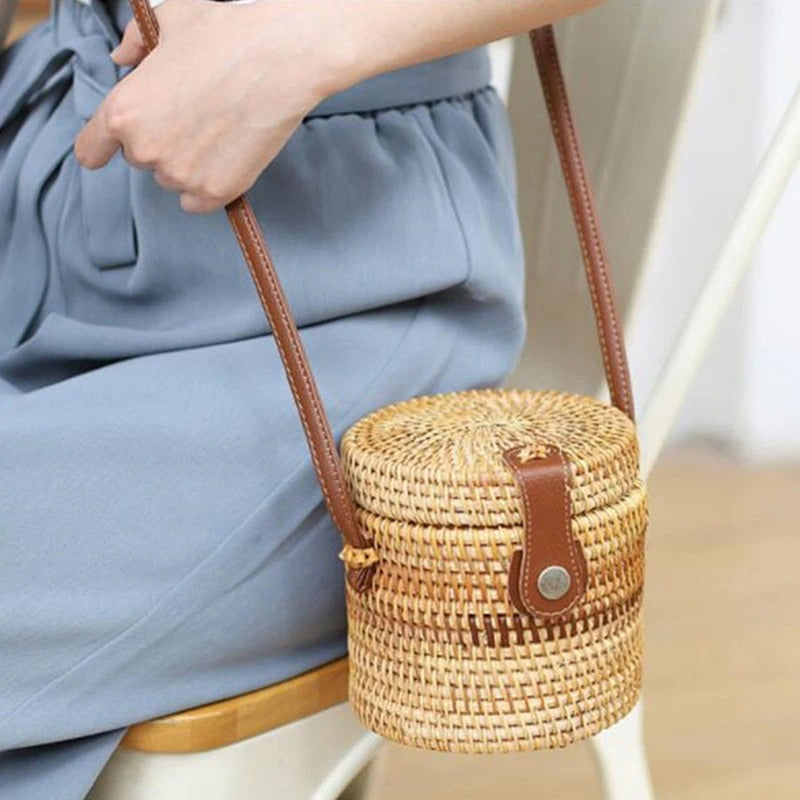 Handmade Straw Women Bags Summer