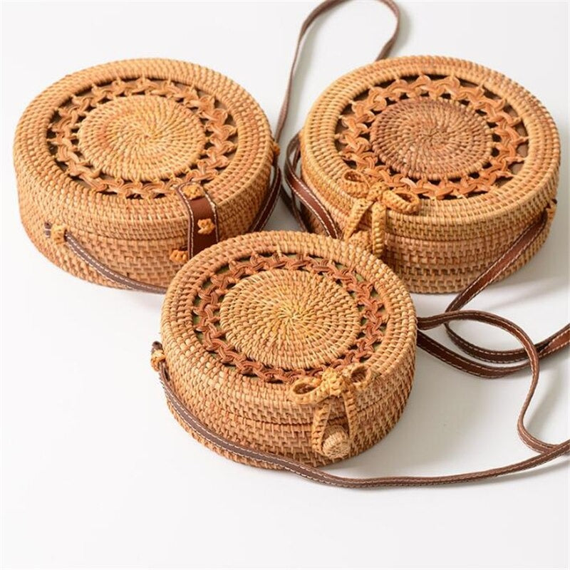 Handmade Straw Women Bags Summer