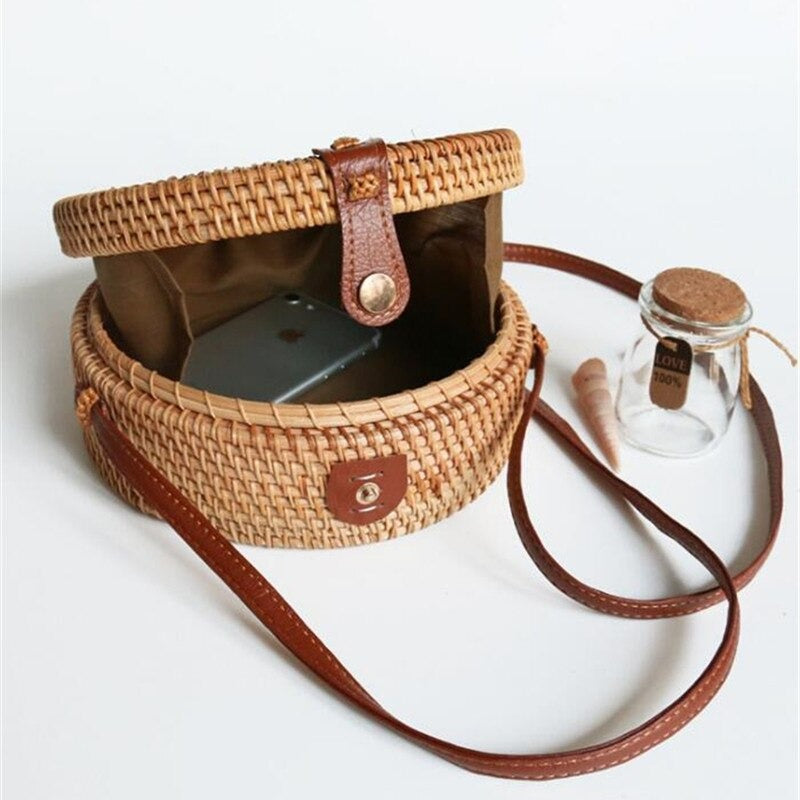 Handmade Straw Women Bags Summer