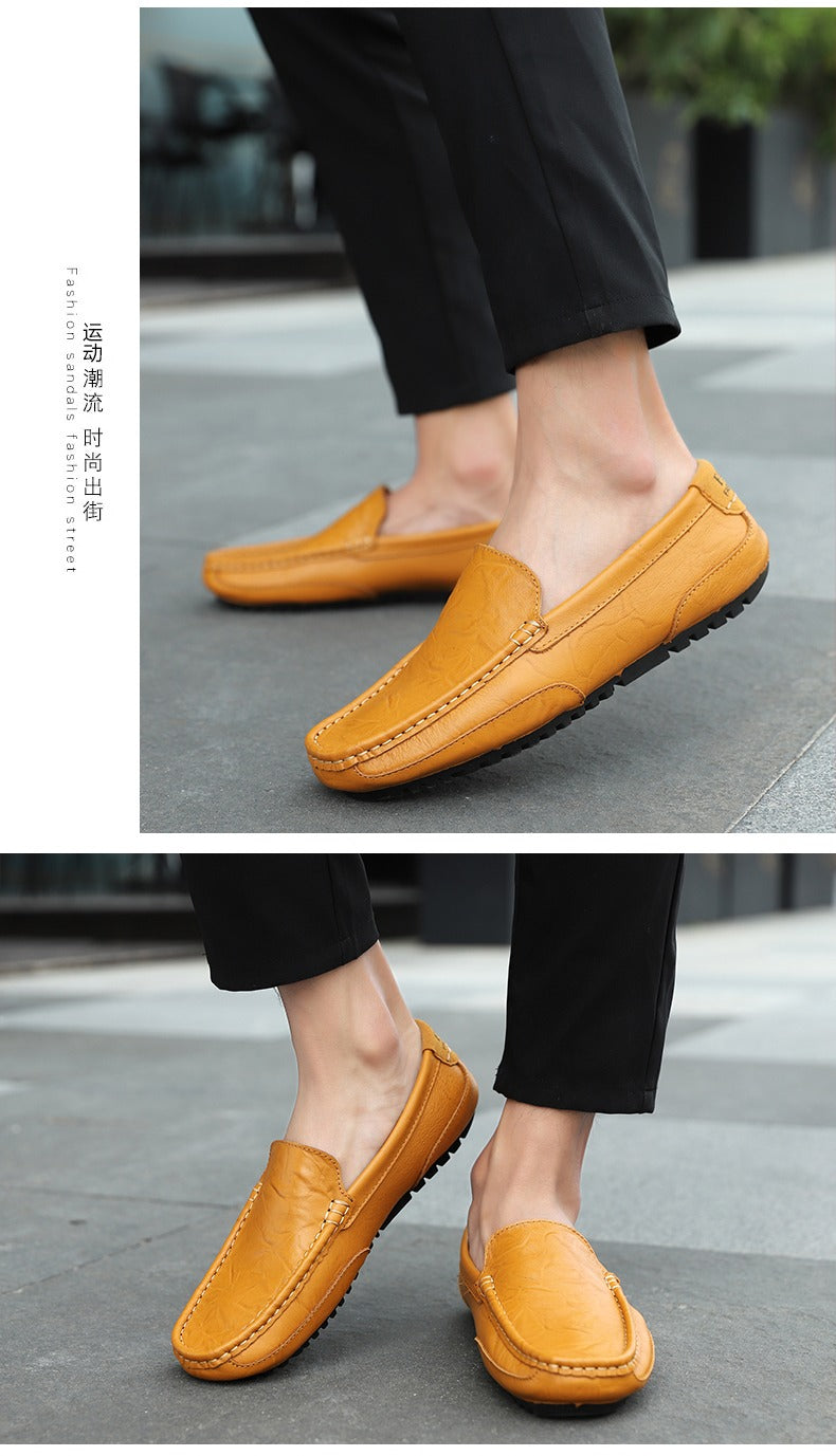 Leather Men Luxury Loafers