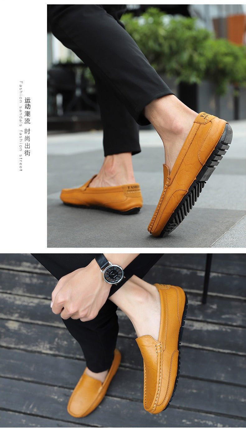 Leather Men Luxury Loafers