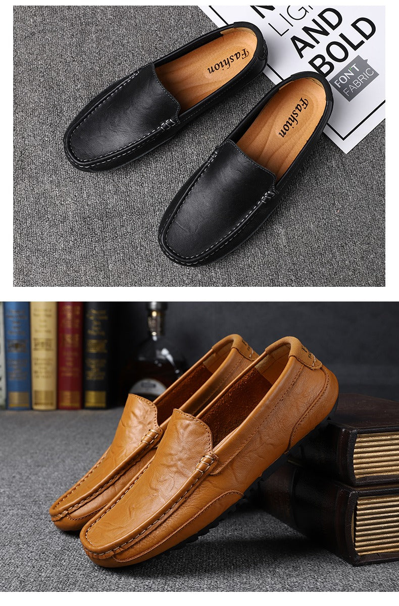 Leather Men Luxury Loafers