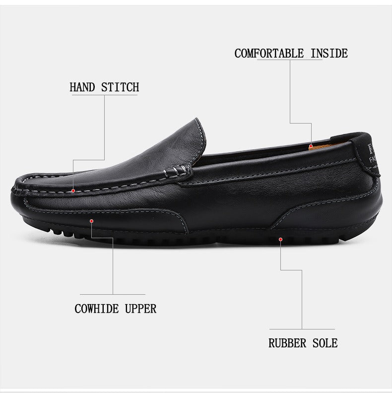 Leather Men Luxury Loafers