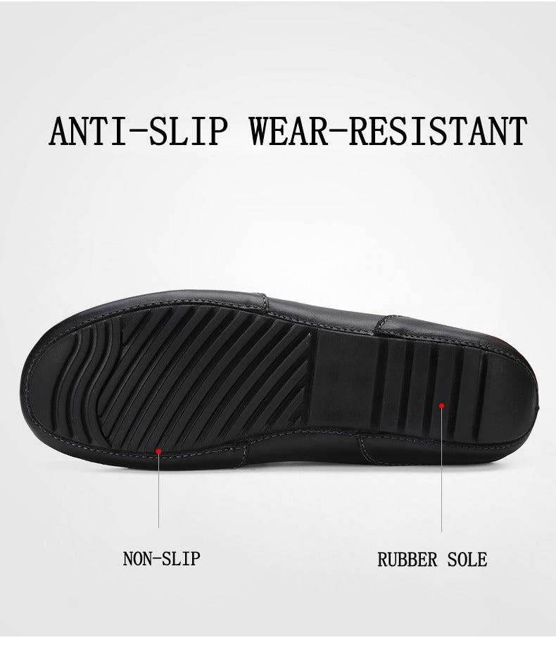 Leather Men Luxury Loafers